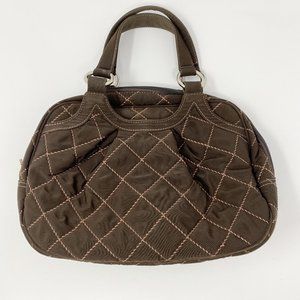Vera Bradley Microfiber Expresso Handbag